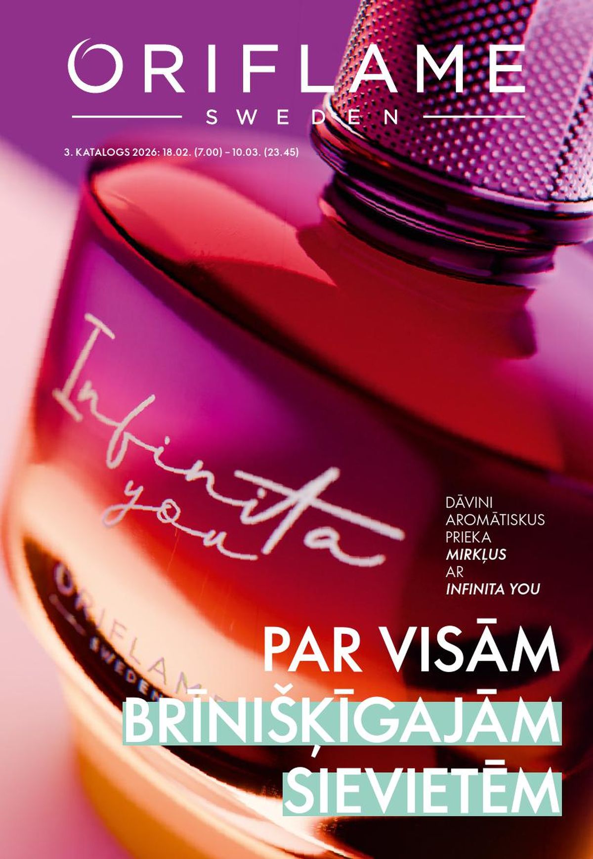 oriflame - ORIFLAME - Katalogs 3 (18.02.2026 - 10.03.2026) - page: 1