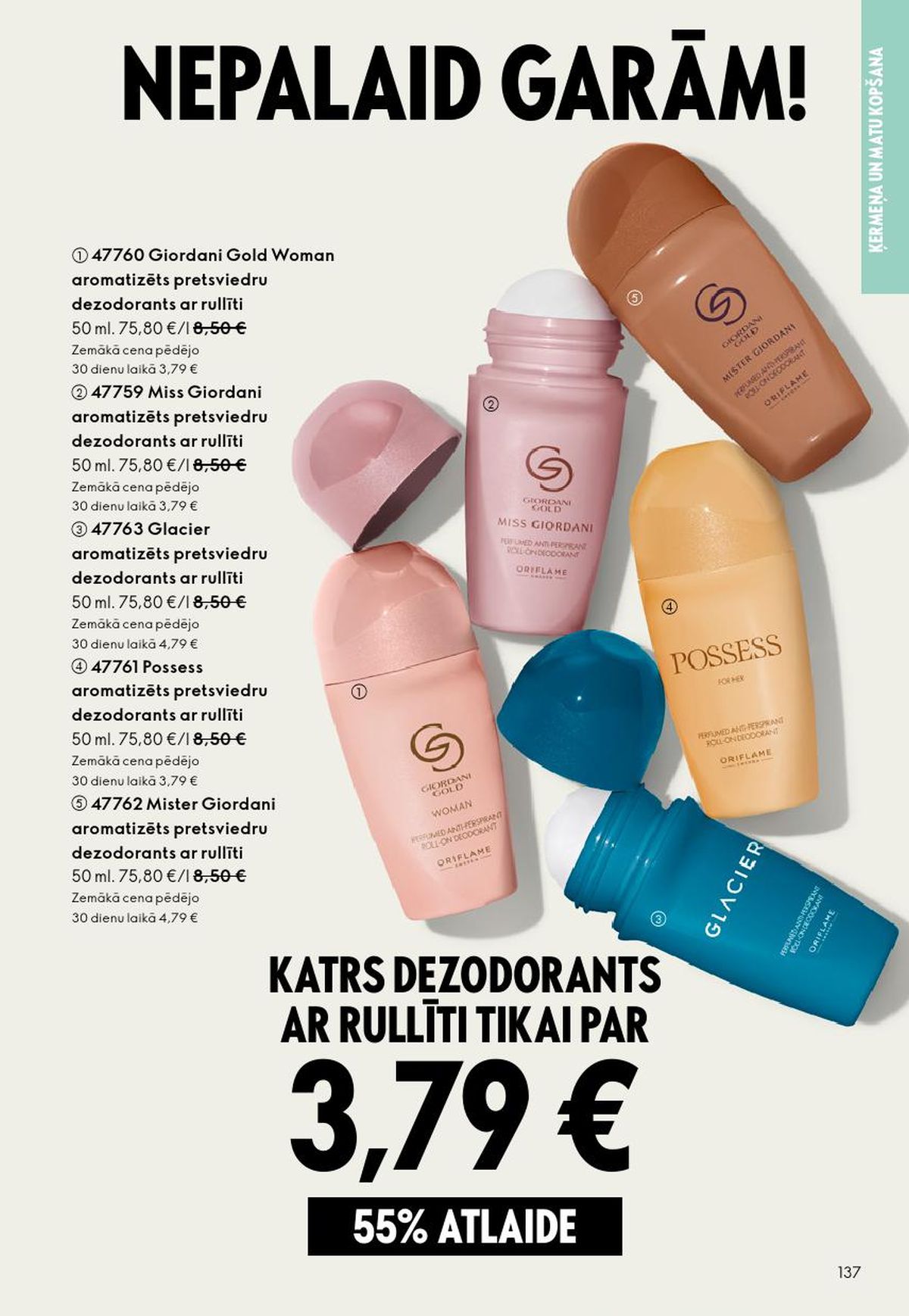 oriflame - ORIFLAME - Katalogs 5 (01.04.2026 - 21.04.2026) - page: 69
