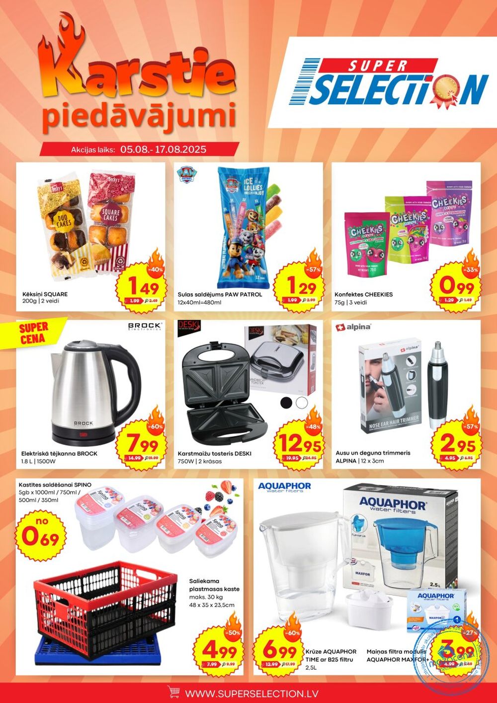 super-action - SUPER SELECTION (05.08.2025 - 17.08.2025)