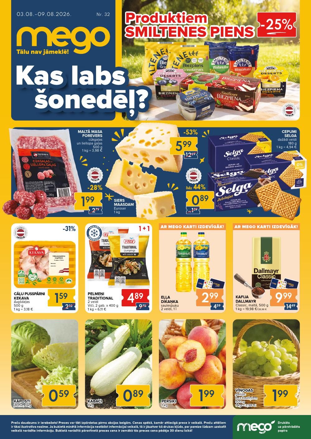 mego - MEGO (03.08.2026 - 09.08.2026)