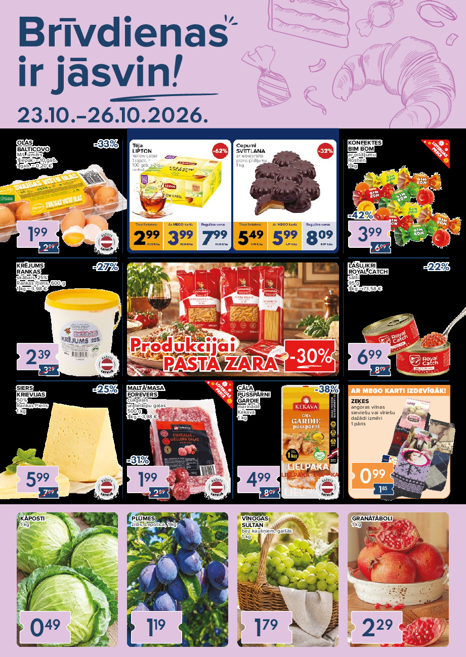 mego - Kas labs šonedēļ? Buklets Nr. 43 (2026-10-19 - 2026-10-25) - page: 16