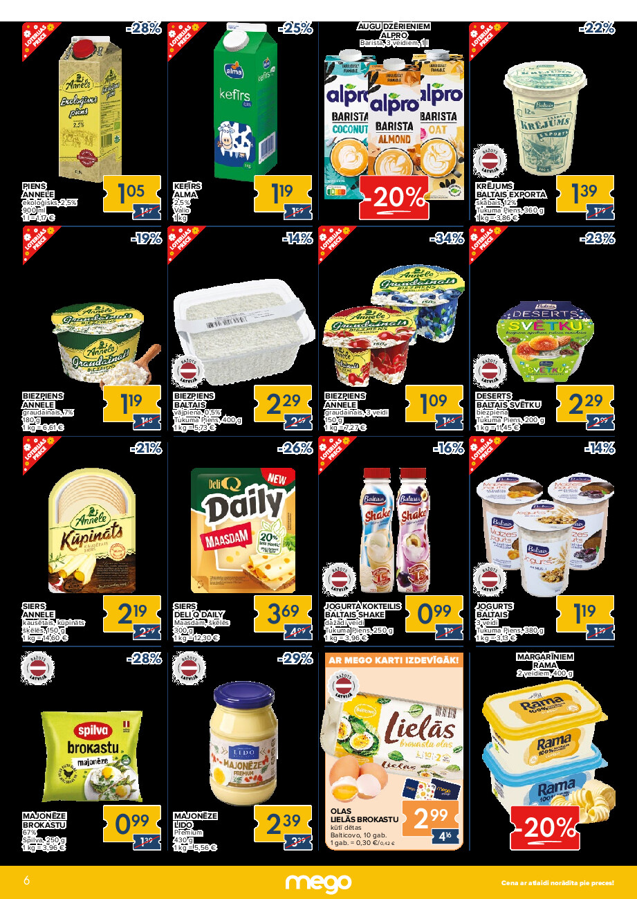 mego - Kas labs šonedēļ? Buklets Nr. 43 (2026-10-19 - 2026-10-25) - page: 6