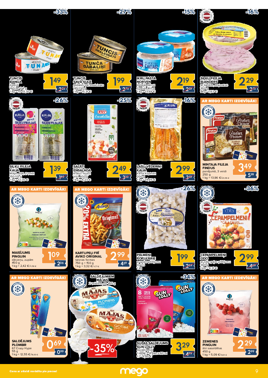 mego - Kas labs šonedēļ? Buklets Nr. 43 (2026-10-19 - 2026-10-25) - page: 9