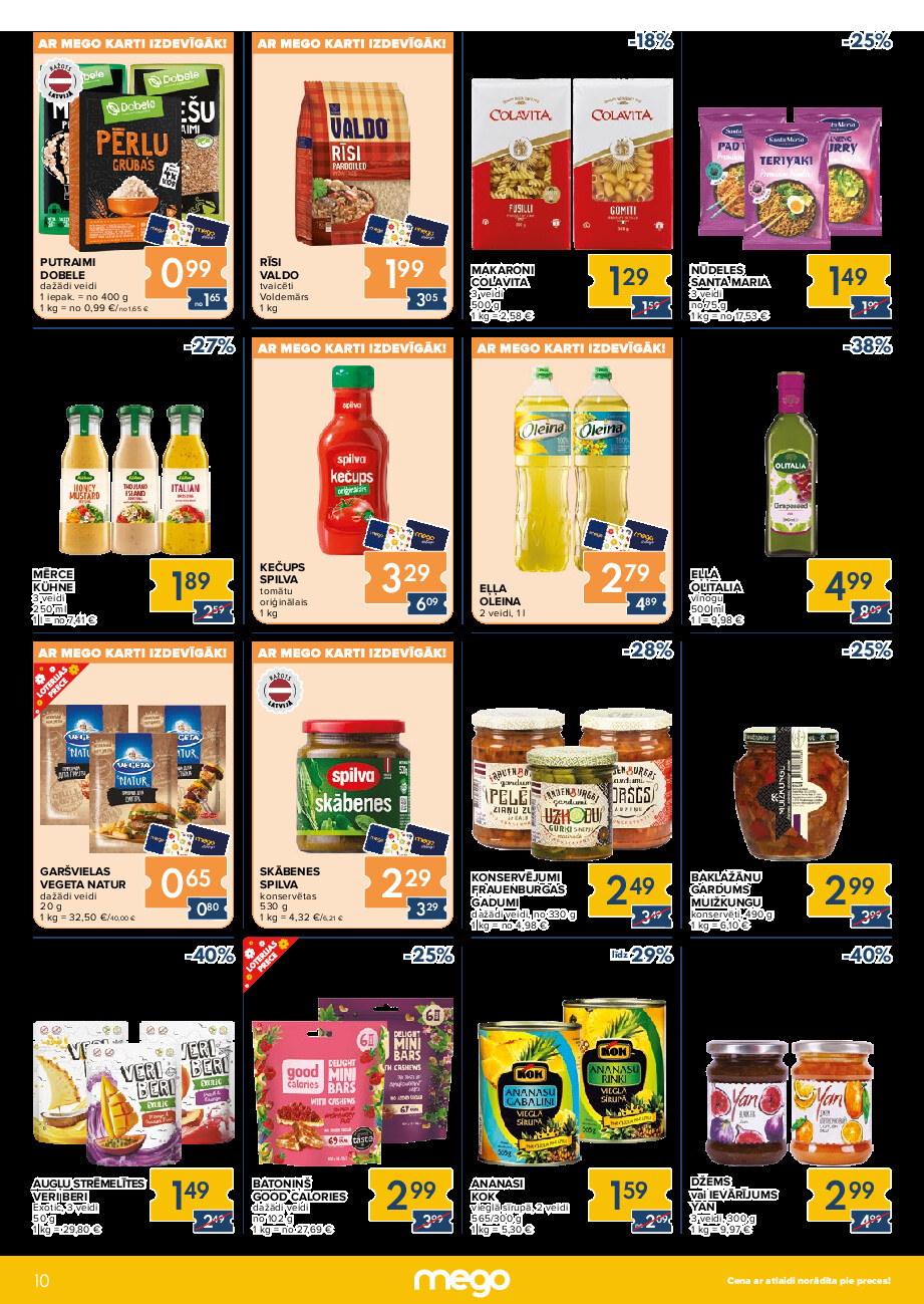 mego - Kas labs šonedēļ? Buklets Nr. 43 (2026-10-19 - 2026-10-25) - page: 10