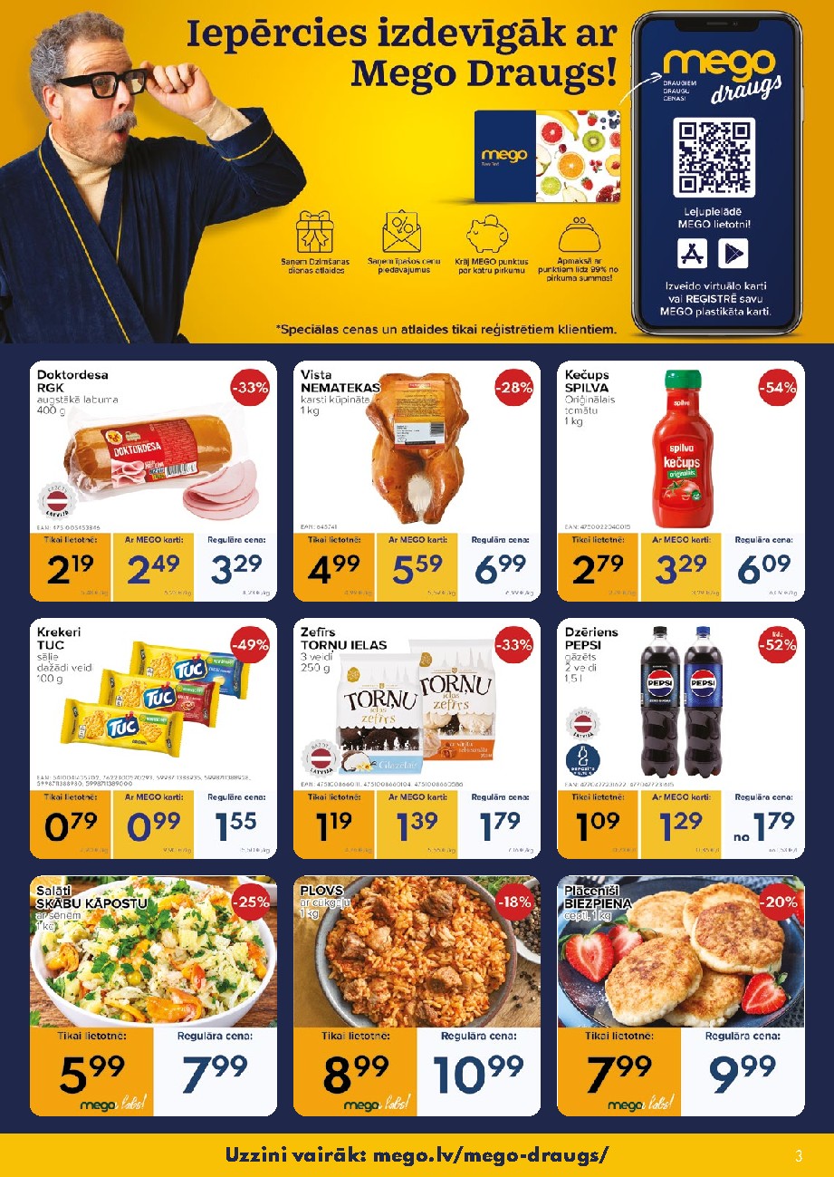 mego - Kas labs šonedēļ? Buklets Nr.44 (2026-10-26 - 2026-11-01) - page: 3
