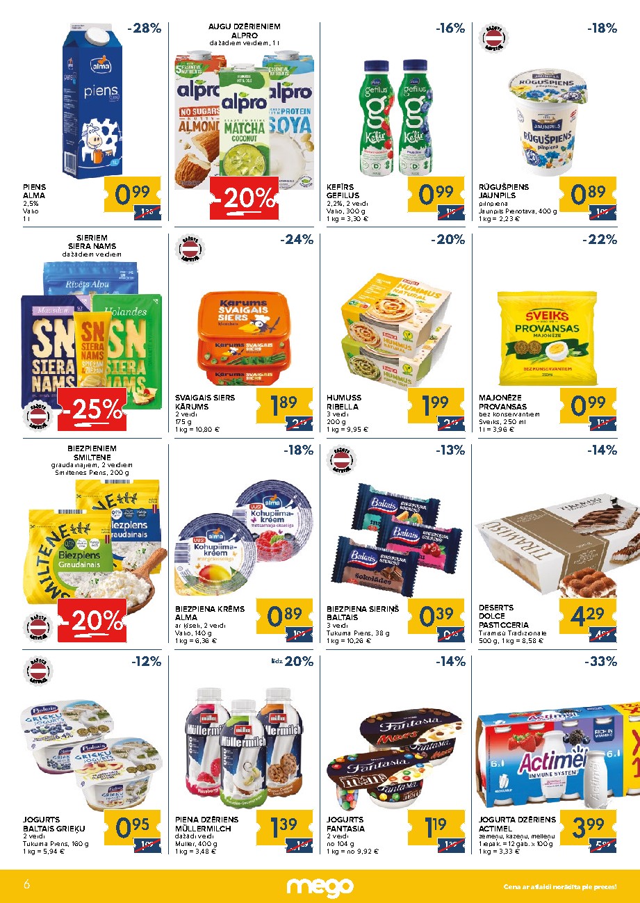 mego - Kas labs šonedēļ? Buklets Nr.44 (2026-10-26 - 2026-11-01) - page: 6