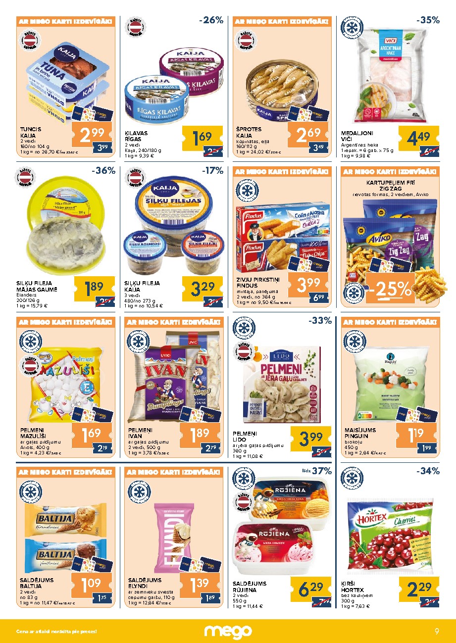 mego - Kas labs šonedēļ? Buklets Nr.44 (2026-10-26 - 2026-11-01) - page: 9