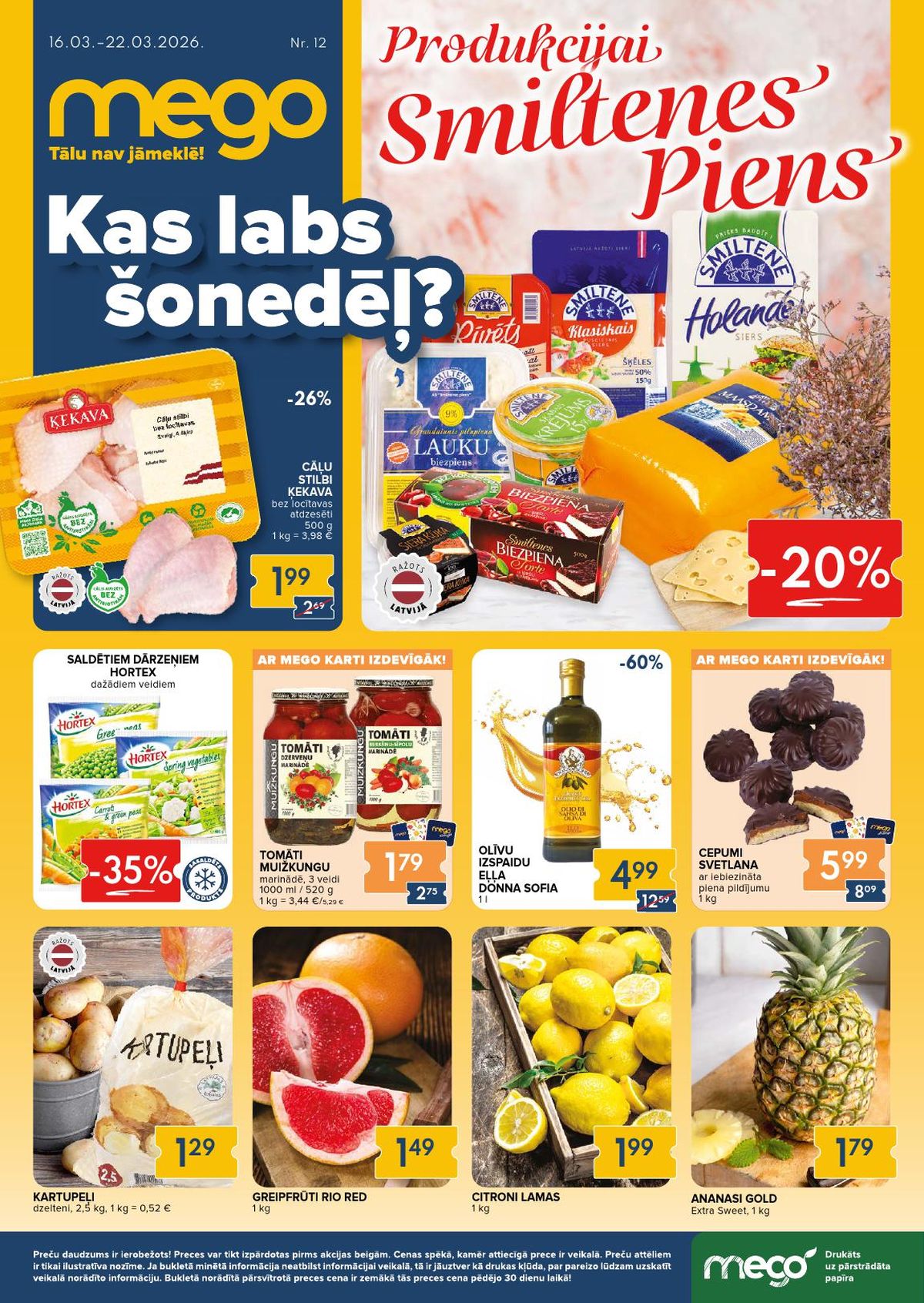 mego - MEGO - Buklets Nr.12 (16.03.2026 - 22.03.2026)