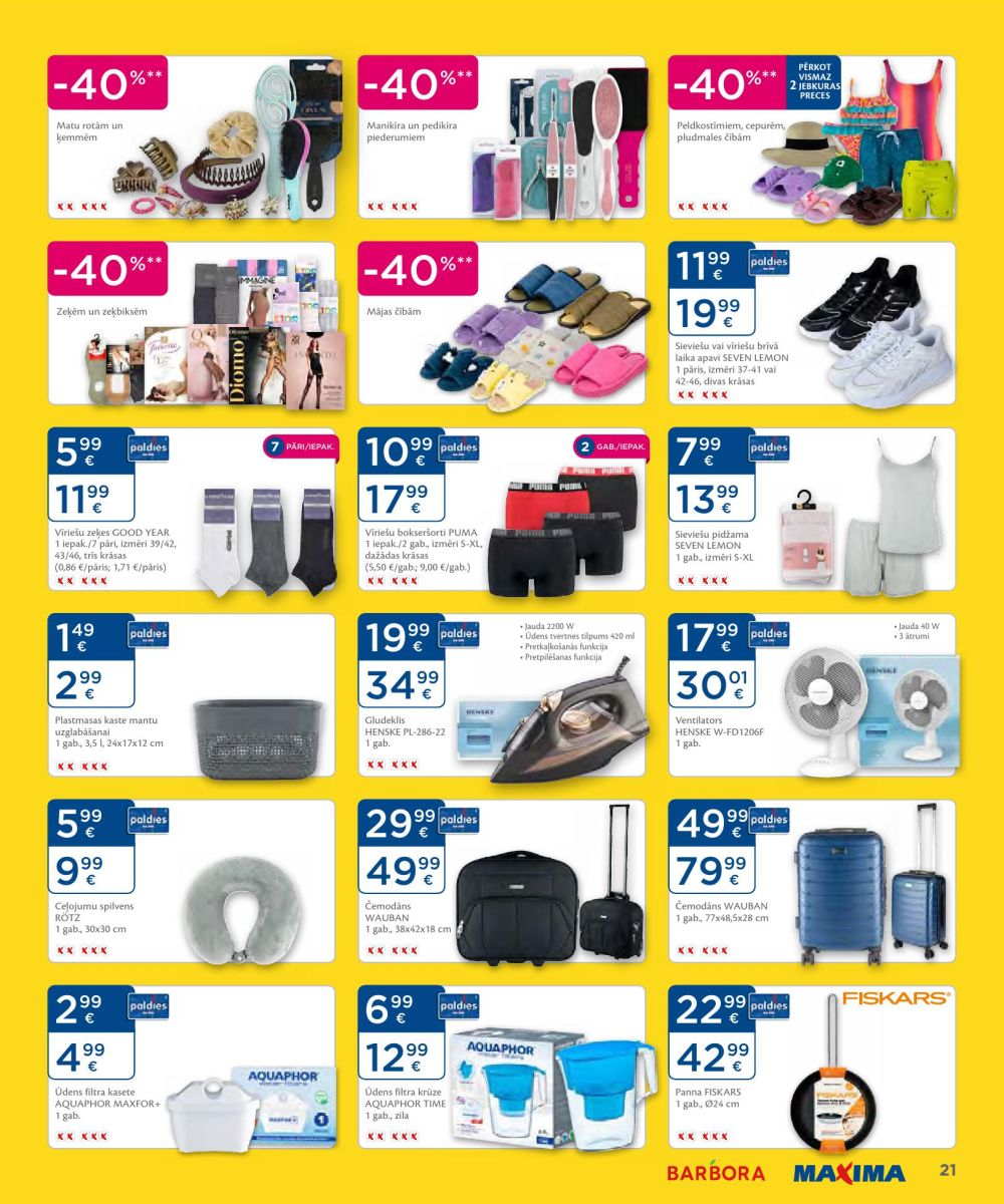 maxima - MAXIMA X XX XXX (13.05.2024 - 19.05.2025) - page: 21