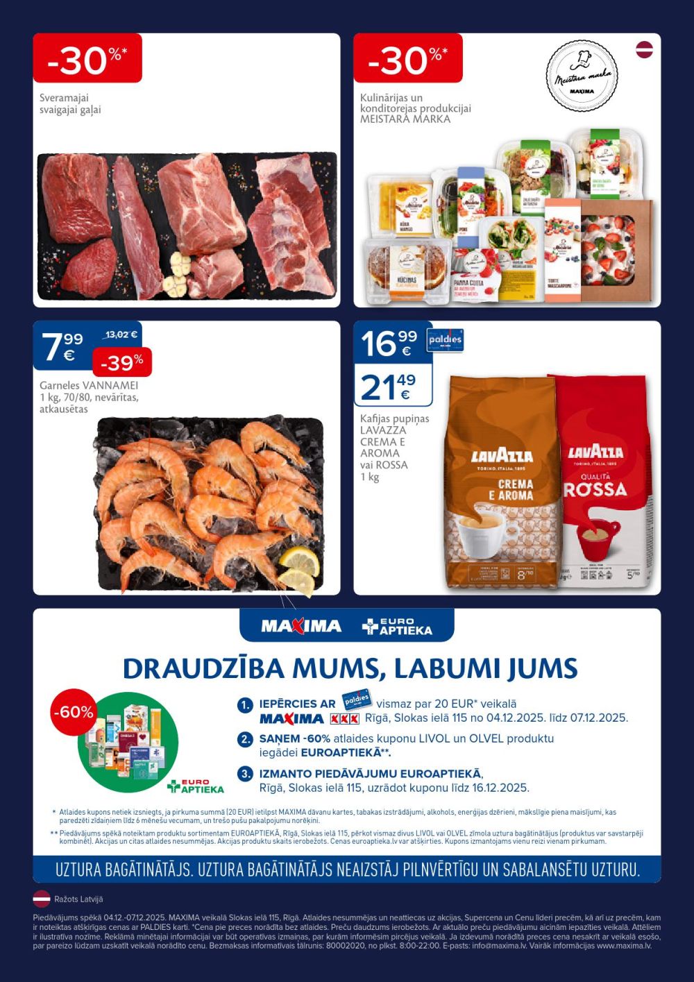 maxima - MAXIMA - Atjaunotajā veikalā, Rīga, Slokas iela 115 (04.12.2025 - 07.12.2025) - page: 4