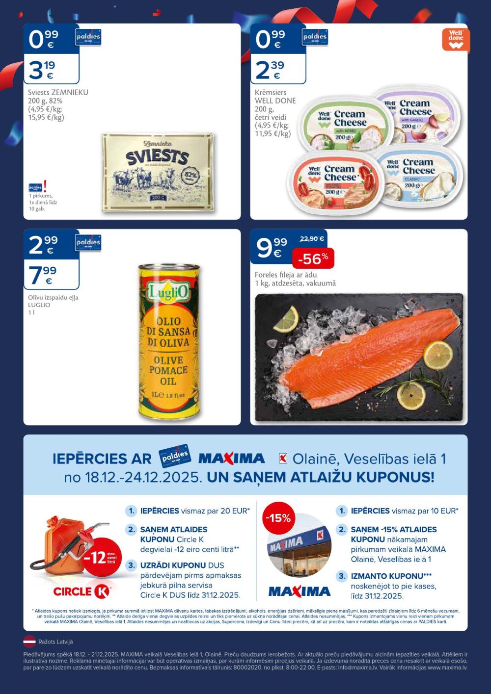 maxima - MAXIMA - Atklāj veikalu, Olaine, Veselības iela 1 (18.12.2025 - 22.12.2025) - page: 2