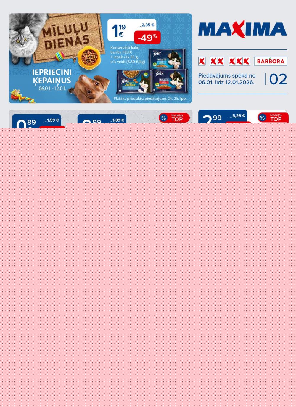 maxima - MAXIMA X XX XXX (06.01.2026 - 12.01.2026)