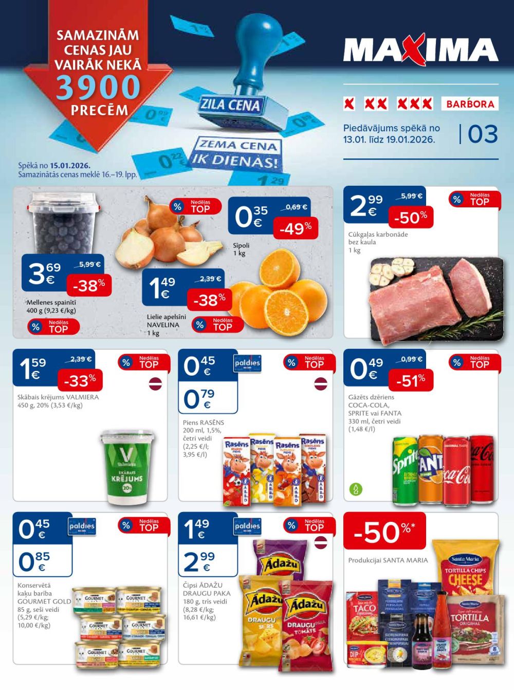 maxima - MAXIMA X XX XXX (13.01.2026 - 19.01.2026)