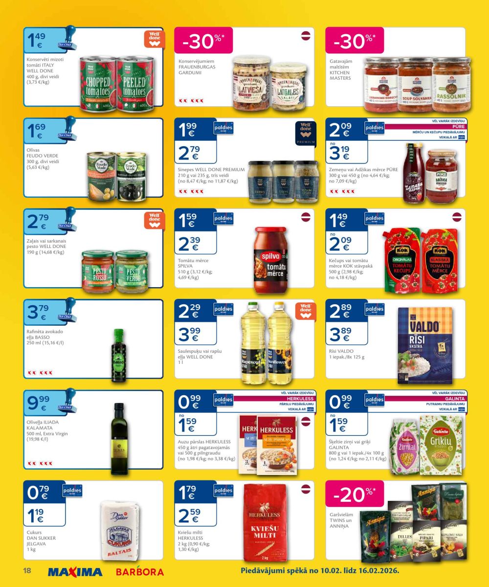 maxima - MAXIMA X XX XXX (10.02.2026 - 16.02.2026) - page: 18