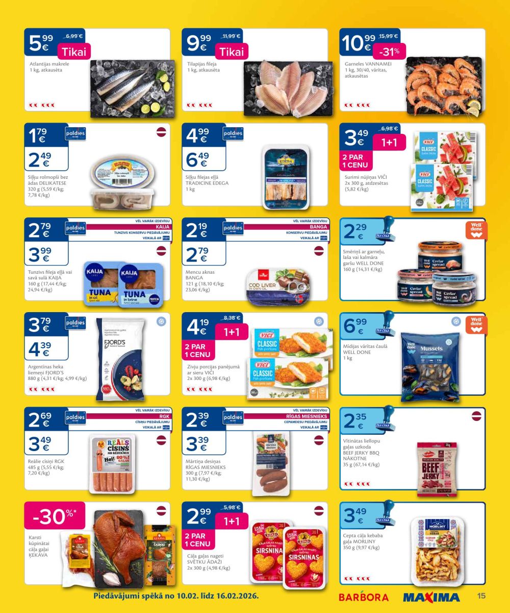 maxima - MAXIMA X XX XXX (10.02.2026 - 16.02.2026) - page: 15