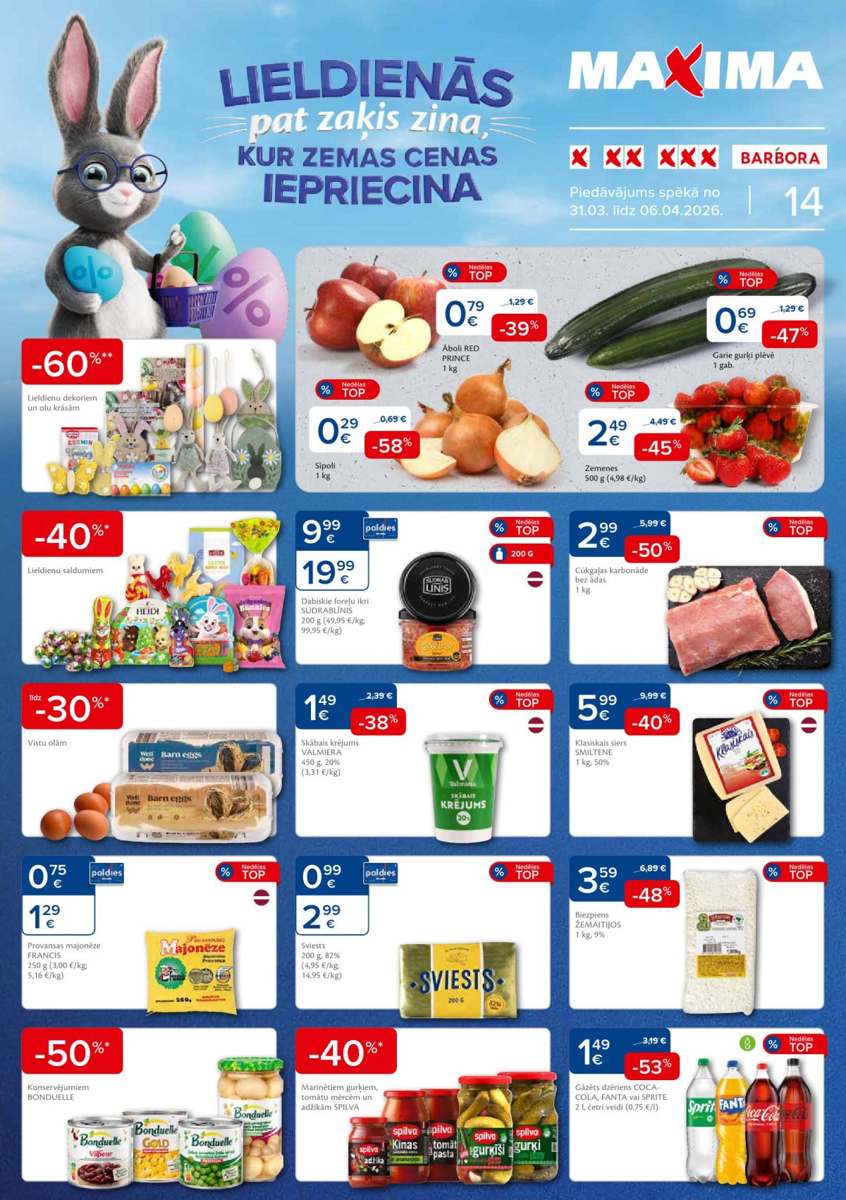 maxima - MAXIMA X XX XXX (31.03.2026 - 06.04.2026)
