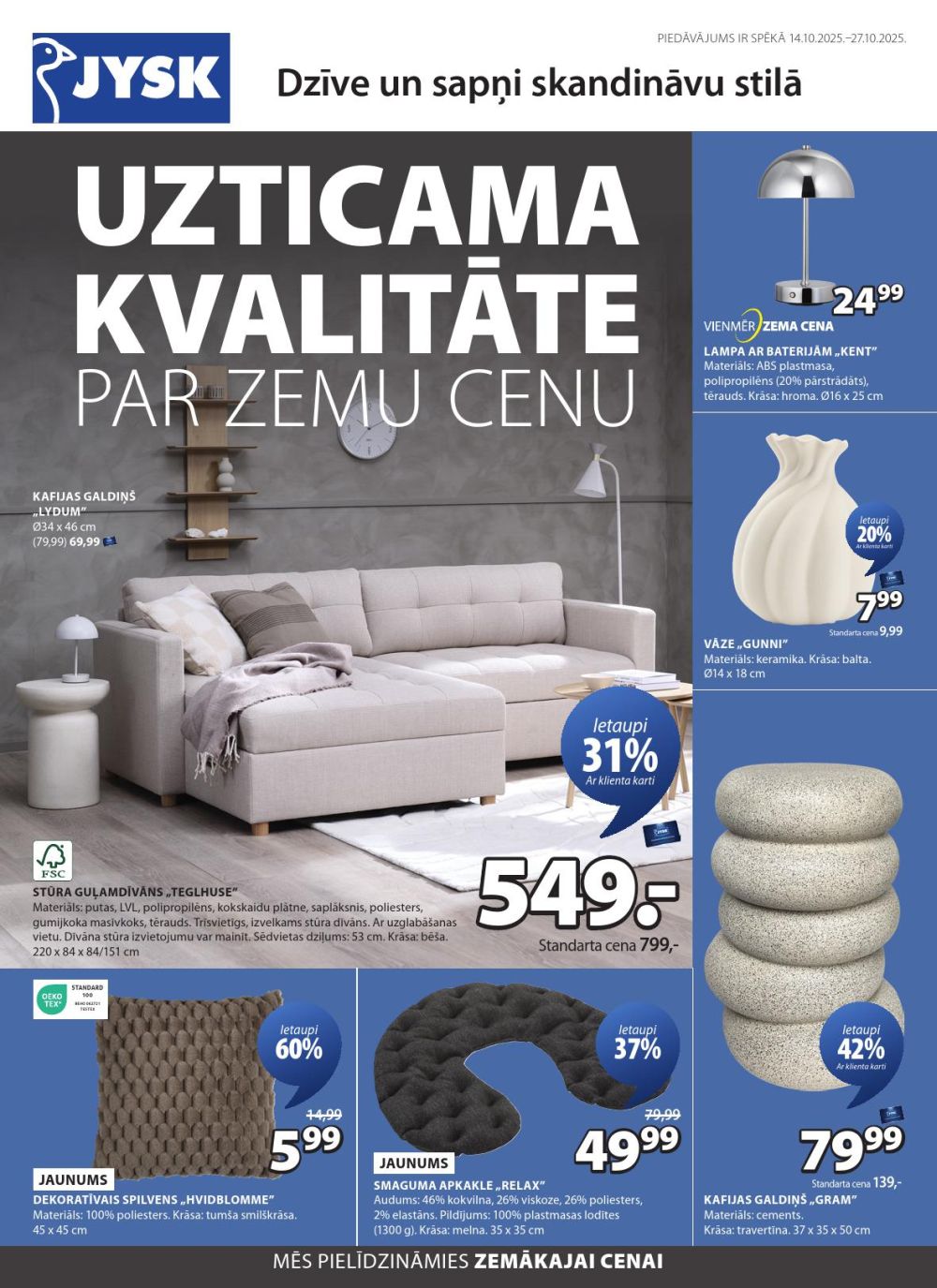 jysk - JYSK (14 10 2025 - 27 10 2025)
