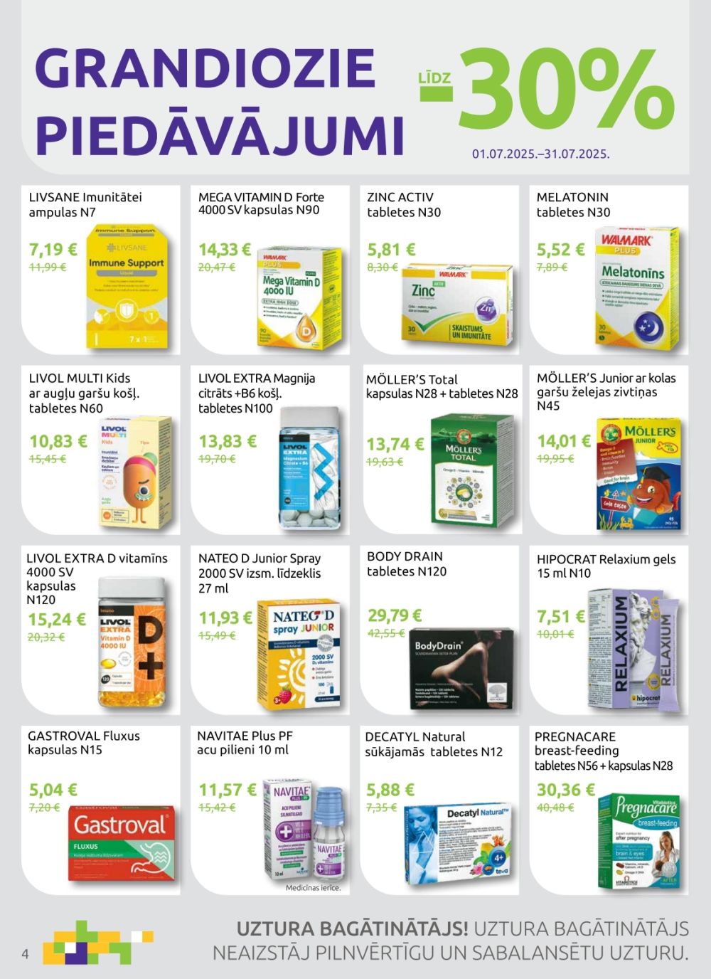 aptieka1 - APTIEKA1 (01.07.2025 - 31.07.2025) - page: 4
