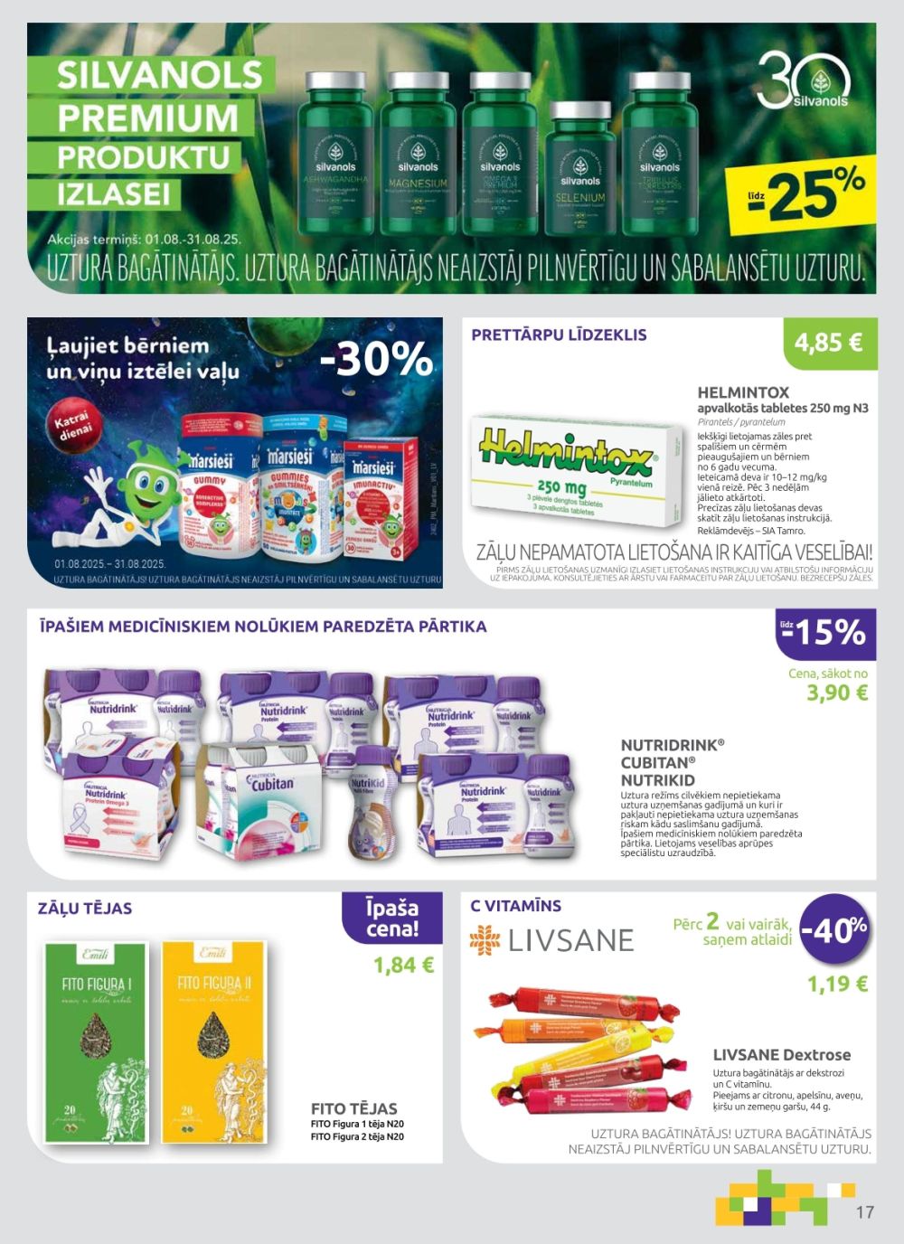 aptieka1 - APTIEKA1 (01.08.2025 - 31.08.2025) - page: 17