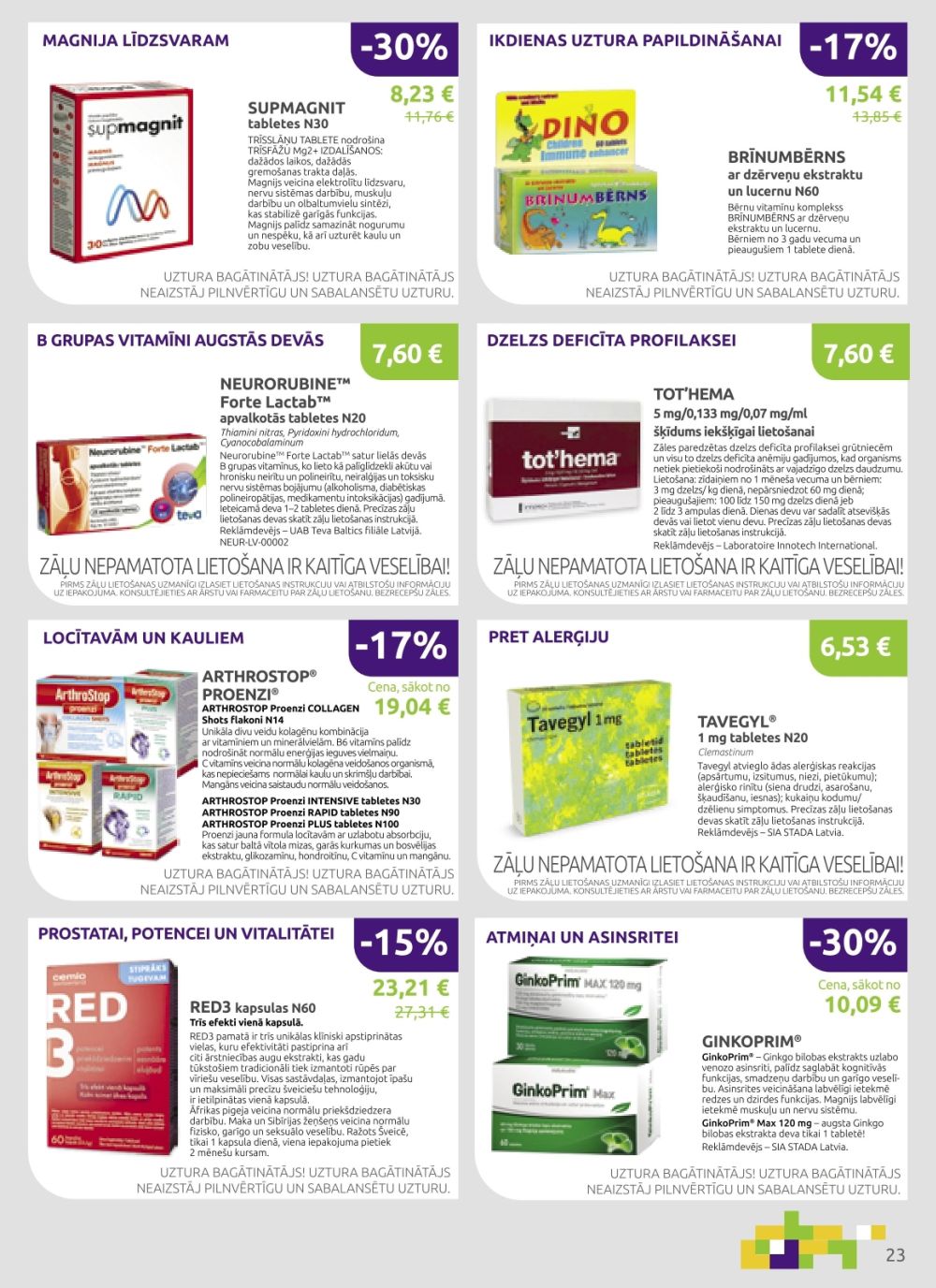 aptieka1 - APTIEKA1 (01.09.2025 - 30.09.2025) - page: 23