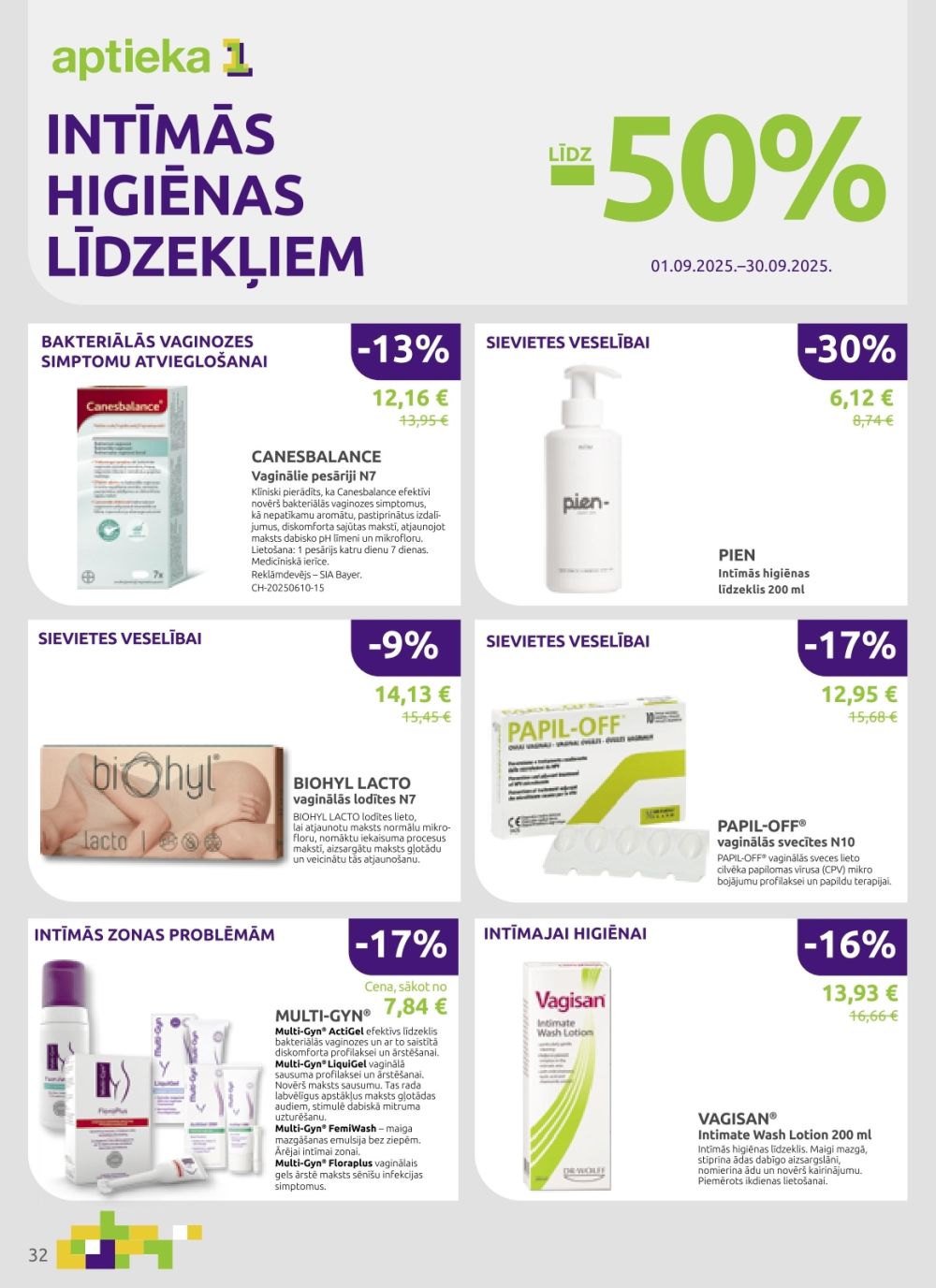 aptieka1 - APTIEKA1 (01.09.2025 - 30.09.2025) - page: 32