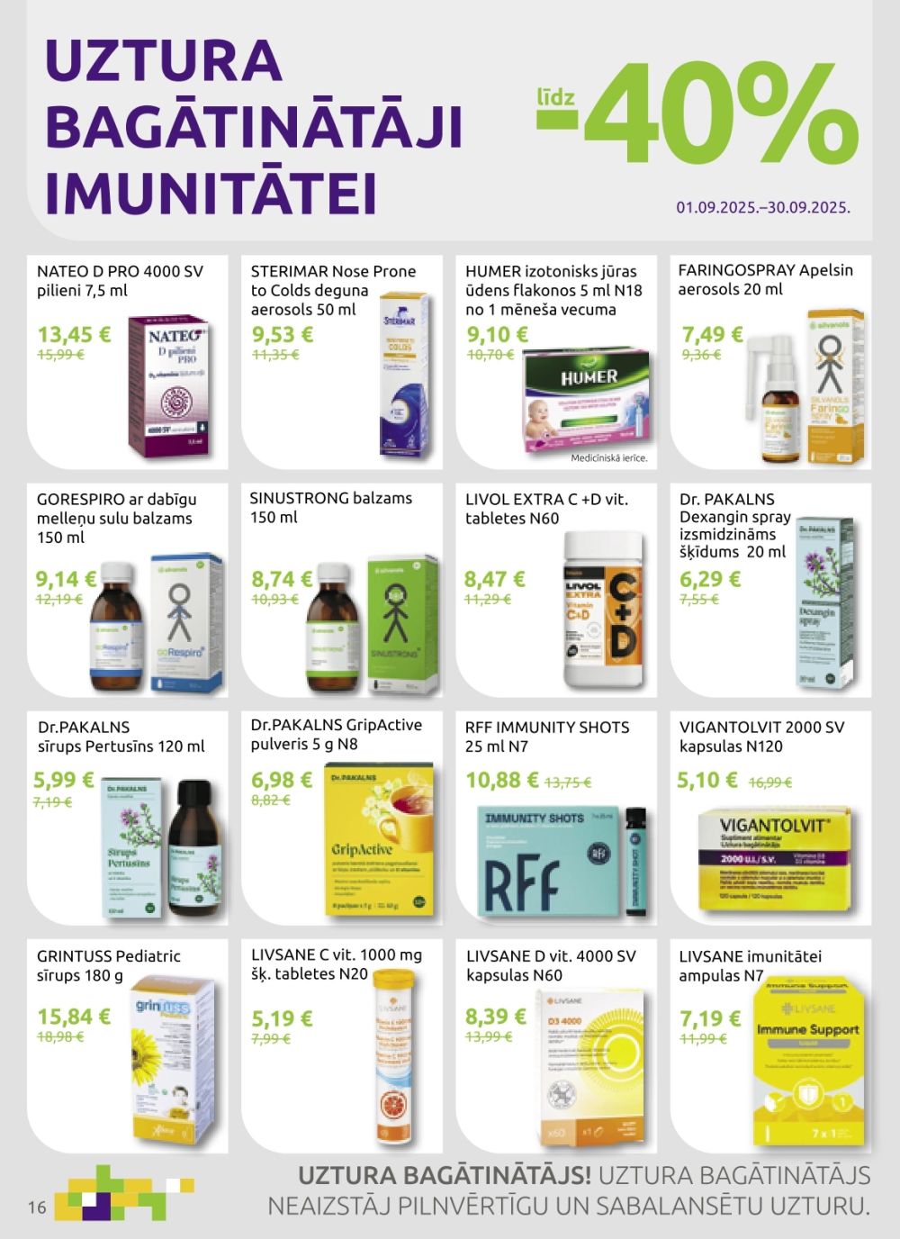 aptieka1 - APTIEKA1 (01.09.2025 - 30.09.2025) - page: 16