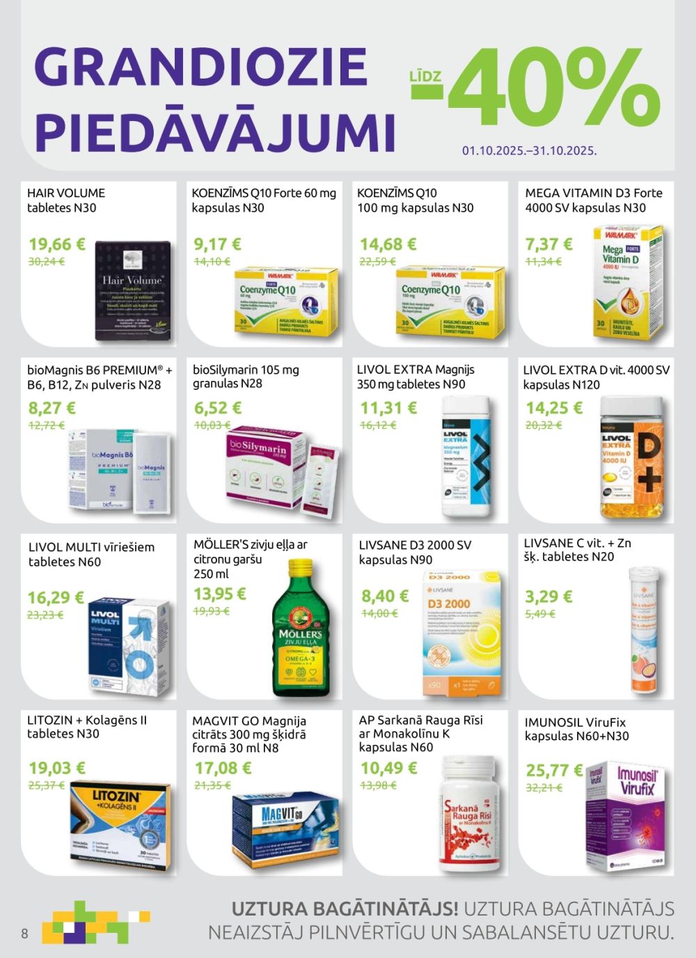 aptieka1 - APTIEKA1 (01.10.2025 - 31.10.2025) - page: 8