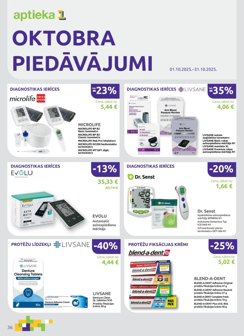 aptieka1 - APTIEKA1 (01.10.2025 - 31.10.2025) - page: 36