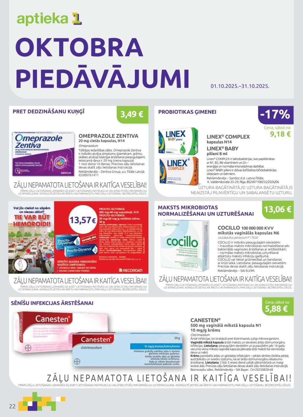 aptieka1 - APTIEKA1 (01.10.2025 - 31.10.2025) - page: 22