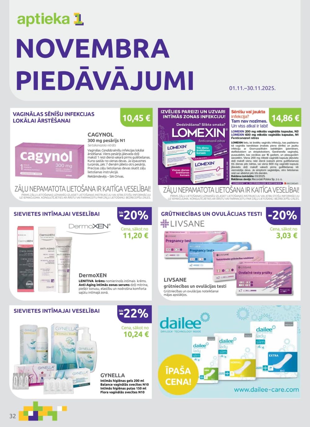 aptieka1 - APTIEKA1 (01.11.2025 - 30.11.2025) - page: 32