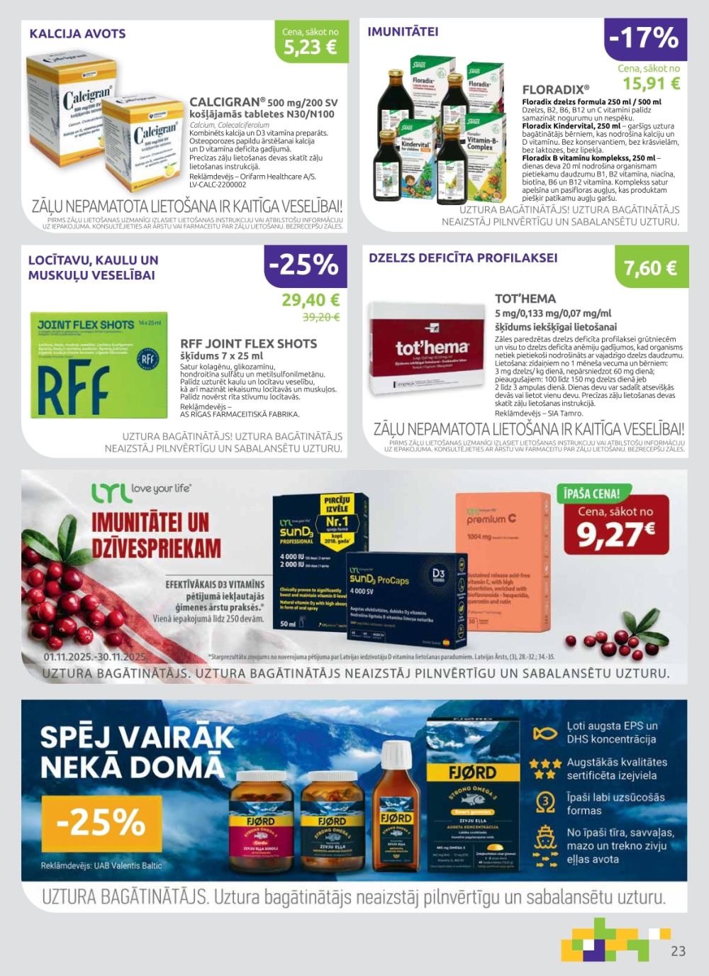 aptieka1 - APTIEKA1 (01.11.2025 - 30.11.2025) - page: 23