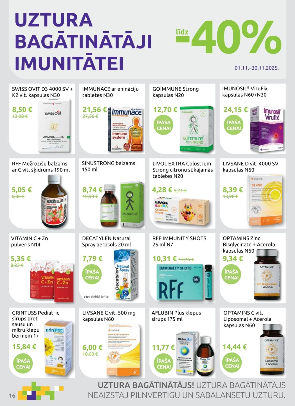 aptieka1 - APTIEKA1 (01.11.2025 - 30.11.2025) - page: 16