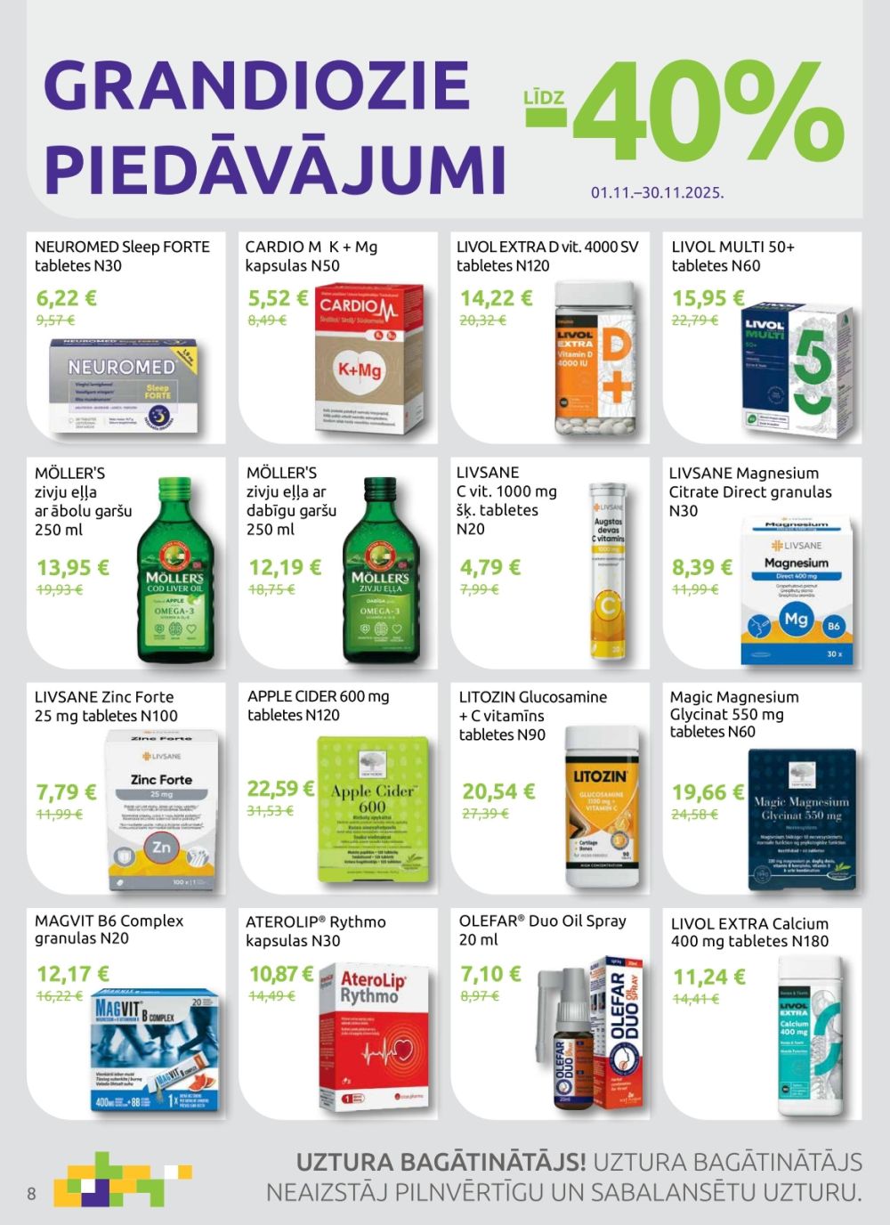 aptieka1 - APTIEKA1 (01.11.2025 - 30.11.2025) - page: 8