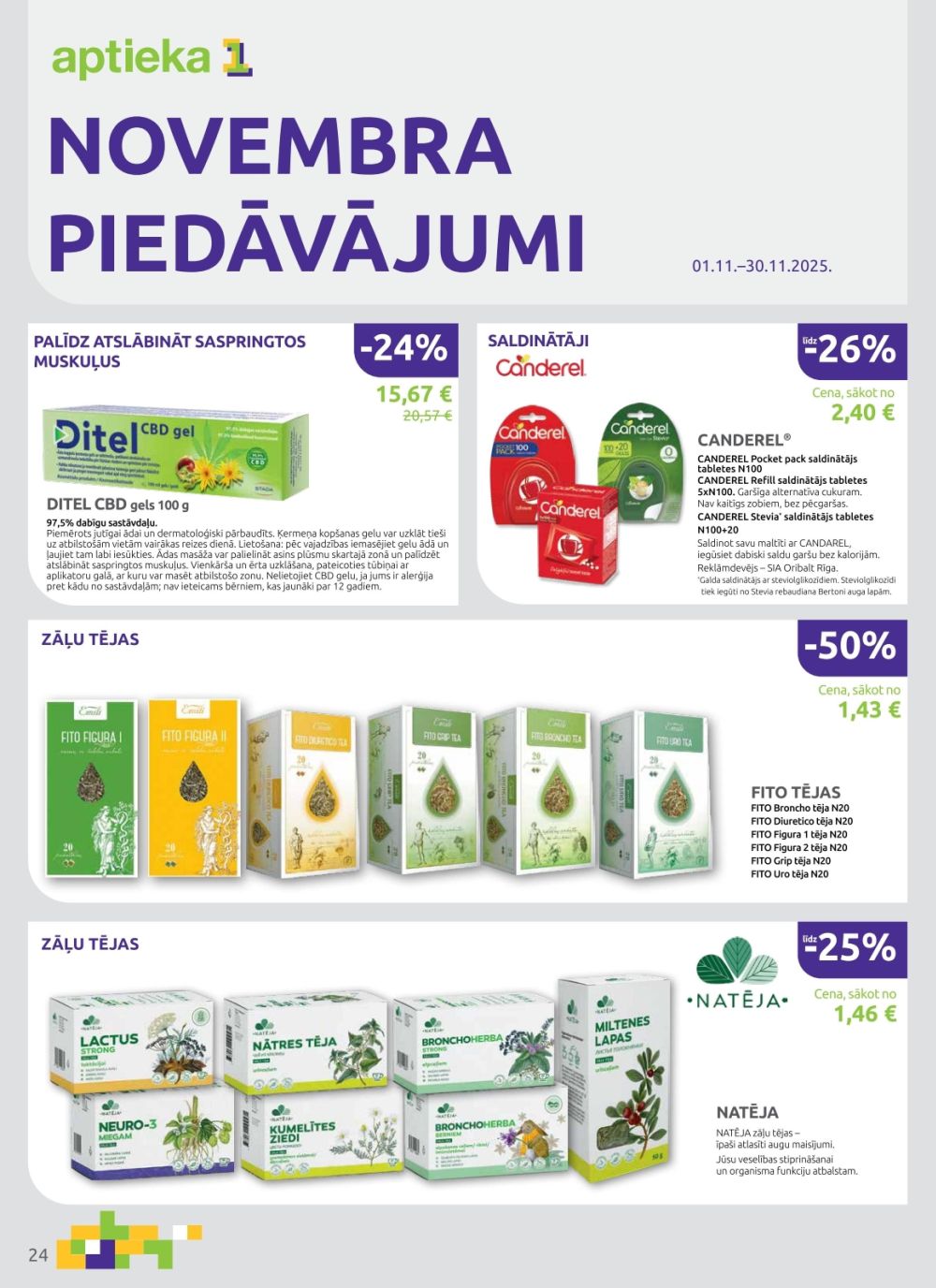 aptieka1 - APTIEKA1 (01.11.2025 - 30.11.2025) - page: 24