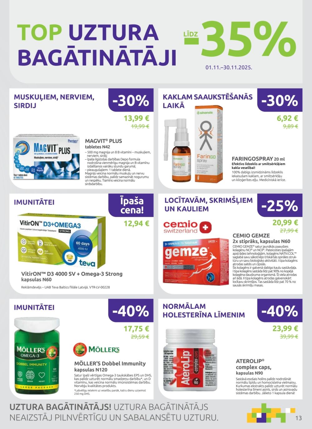 aptieka1 - APTIEKA1 (01.11.2025 - 30.11.2025) - page: 13