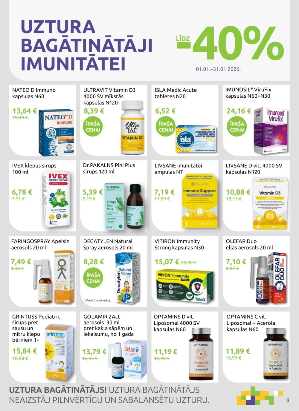 aptieka1 - APTIEKA1 (01.01.2026 - 31.01.2026) - page: 9