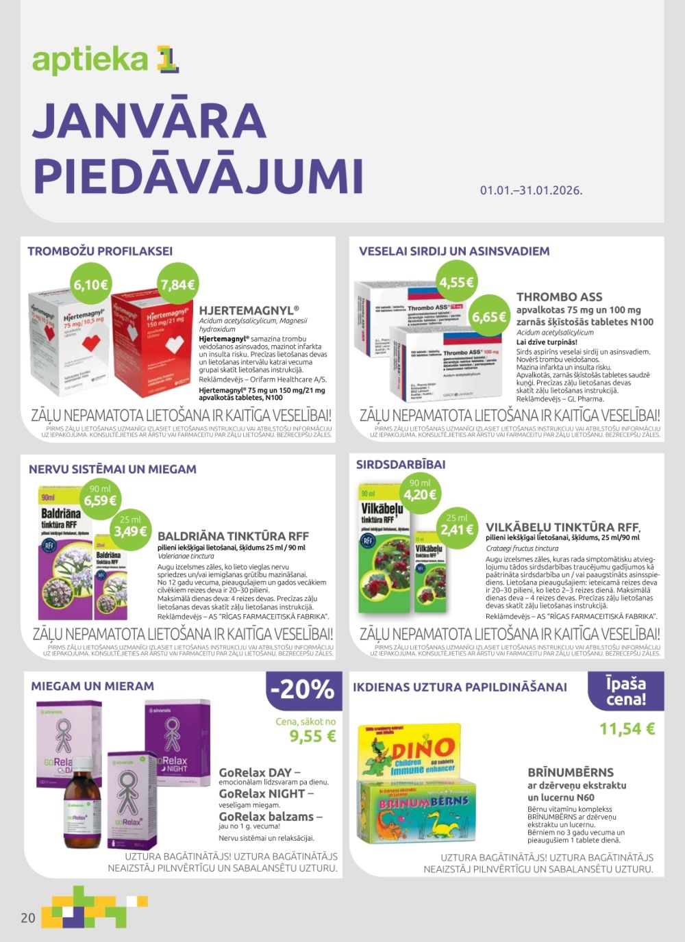 aptieka1 - APTIEKA1 (01.01.2026 - 31.01.2026) - page: 20