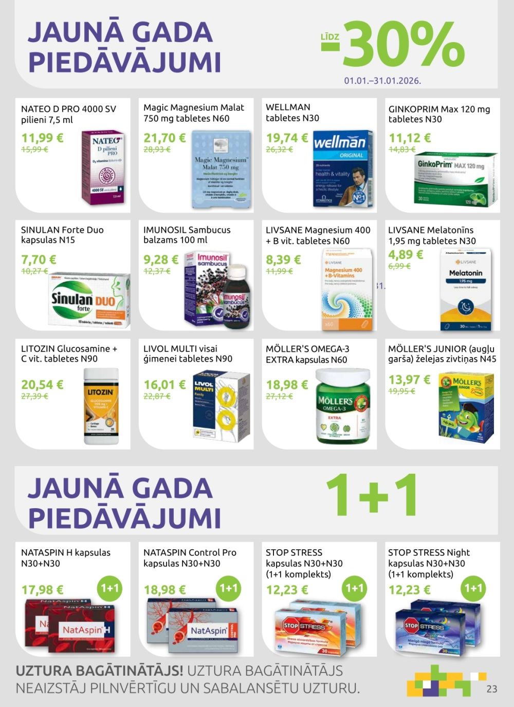 aptieka1 - APTIEKA1 (01.01.2026 - 31.01.2026) - page: 23
