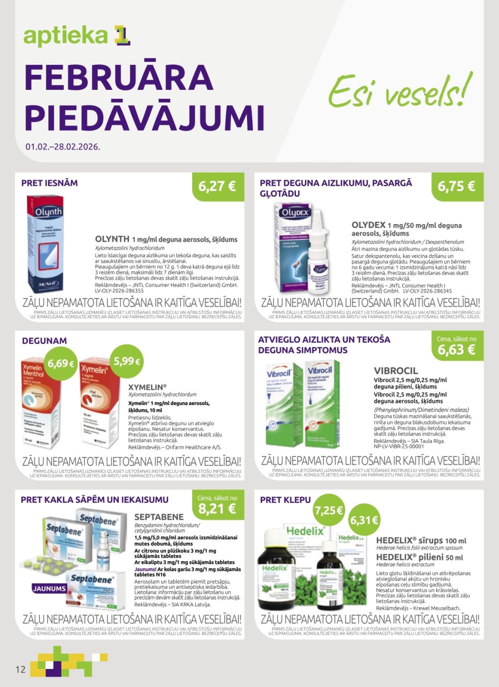 aptieka1 - APTIEKA1 (01.02.2026 - 28.02.2026) - page: 12