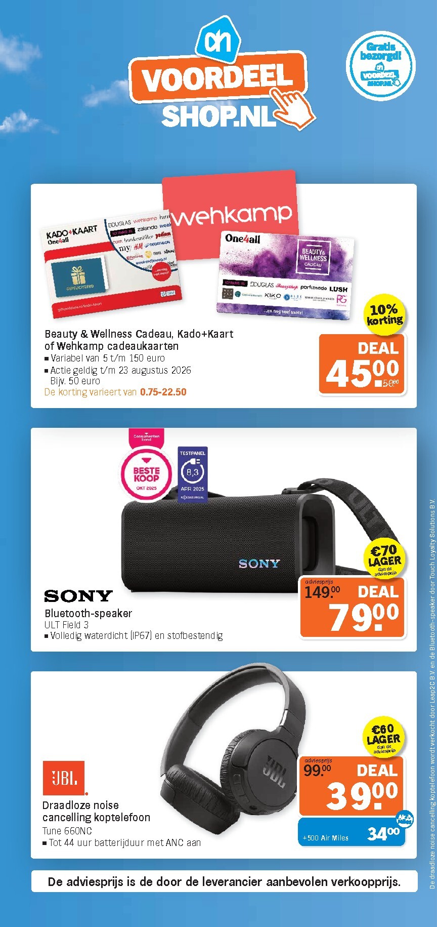 albert-heijn - Albert Heijn - Voordeelshop folder voor volgende week van maandag 24-08-2026 tot zondag 30-08-2026 - page: 4