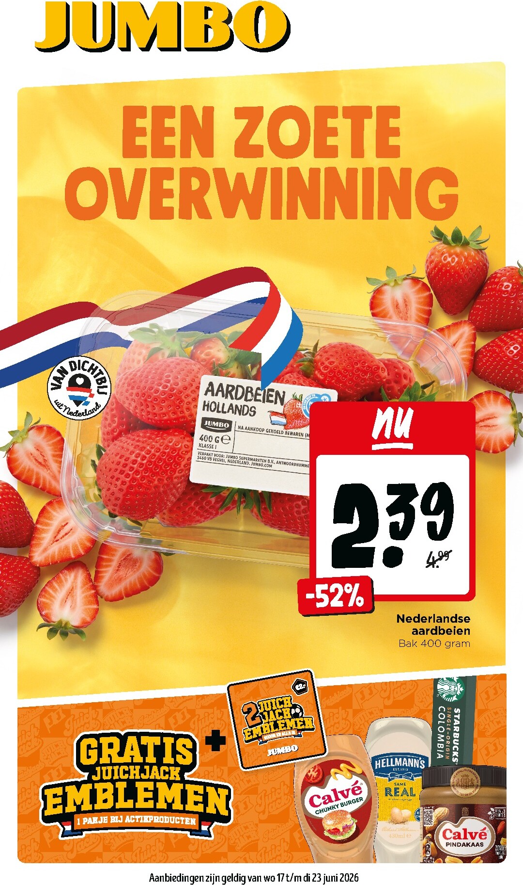 jumbo - Jumbo folder voor volgende week van woensdag 17-06-2026 tot dinsdag 23-06-2026