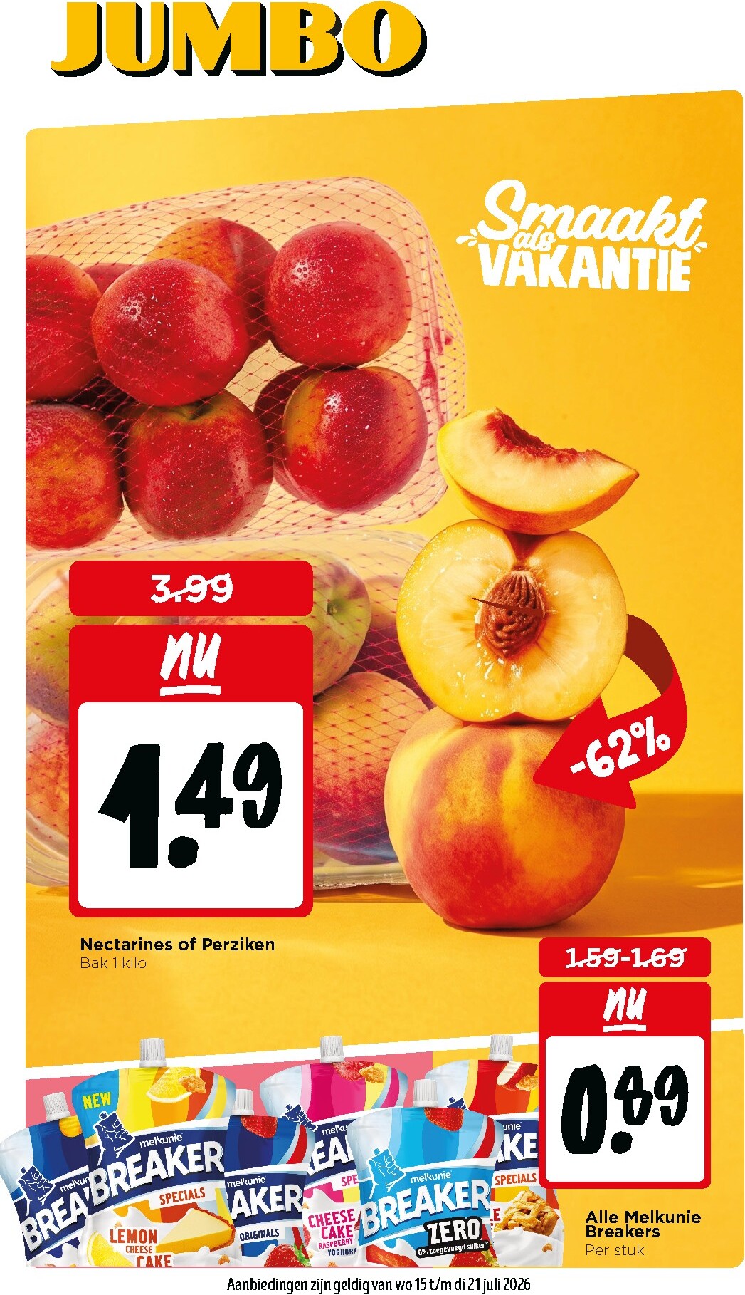jumbo - Jumbo folder voor volgende week van woensdag 15-07-2026 tot dinsdag 21-07-2026 - page: 1