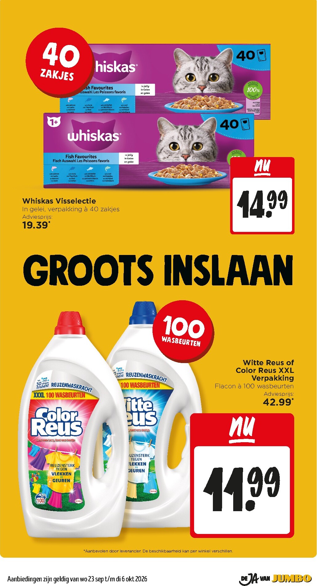jumbo - Jumbo folder voor volgende week van woensdag 23-09-2026 tot dinsdag 29-09-2026 - page: 36