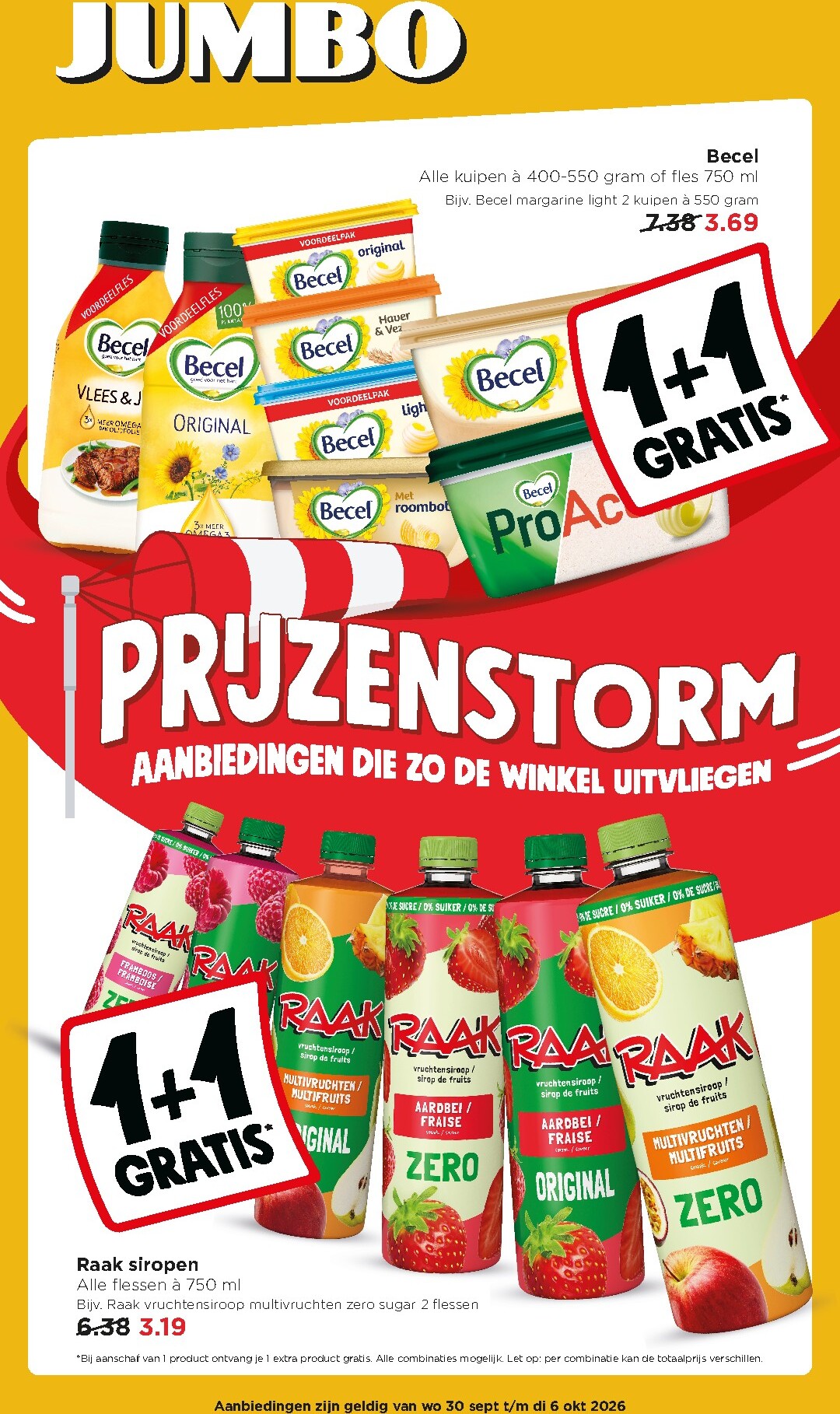 jumbo - Jumbo folder voor volgende week van woensdag 30-09-2026 tot dinsdag 06-10-2026 - page: 1