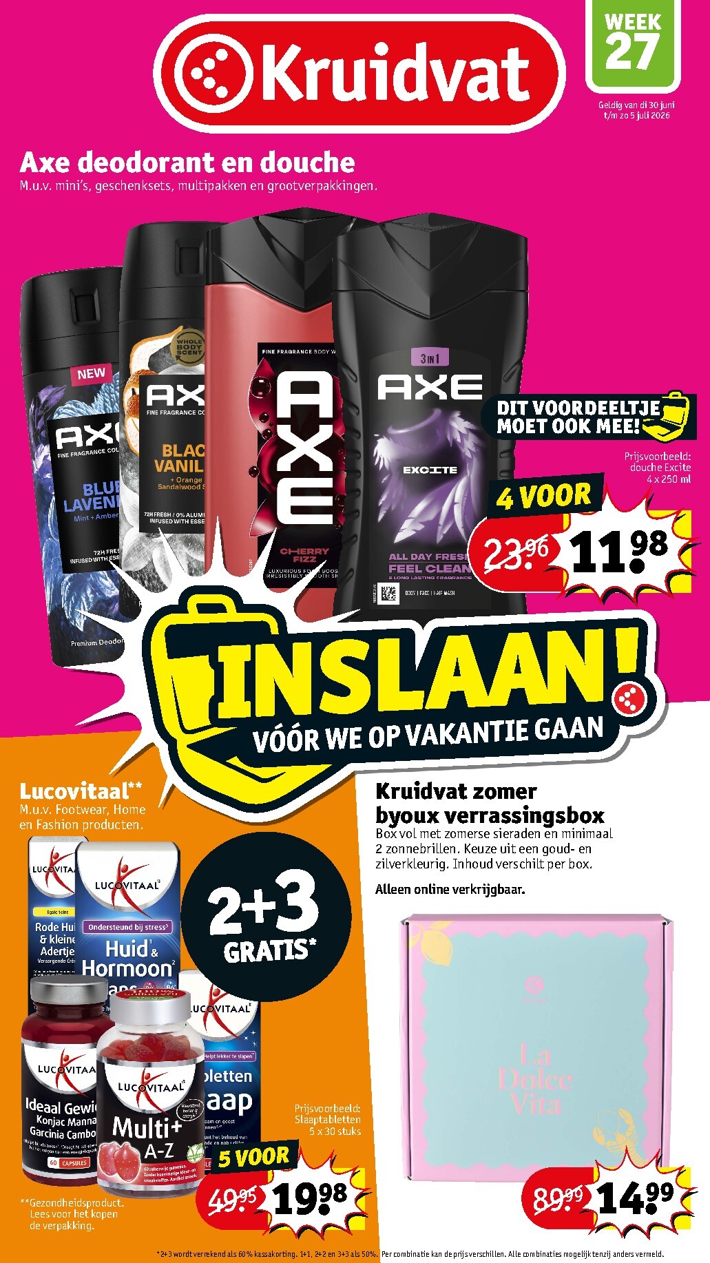kruidvat - Huidige Kruidvat folder geldig van dinsdag 30-06-2026 tot zondag 05-07-2026