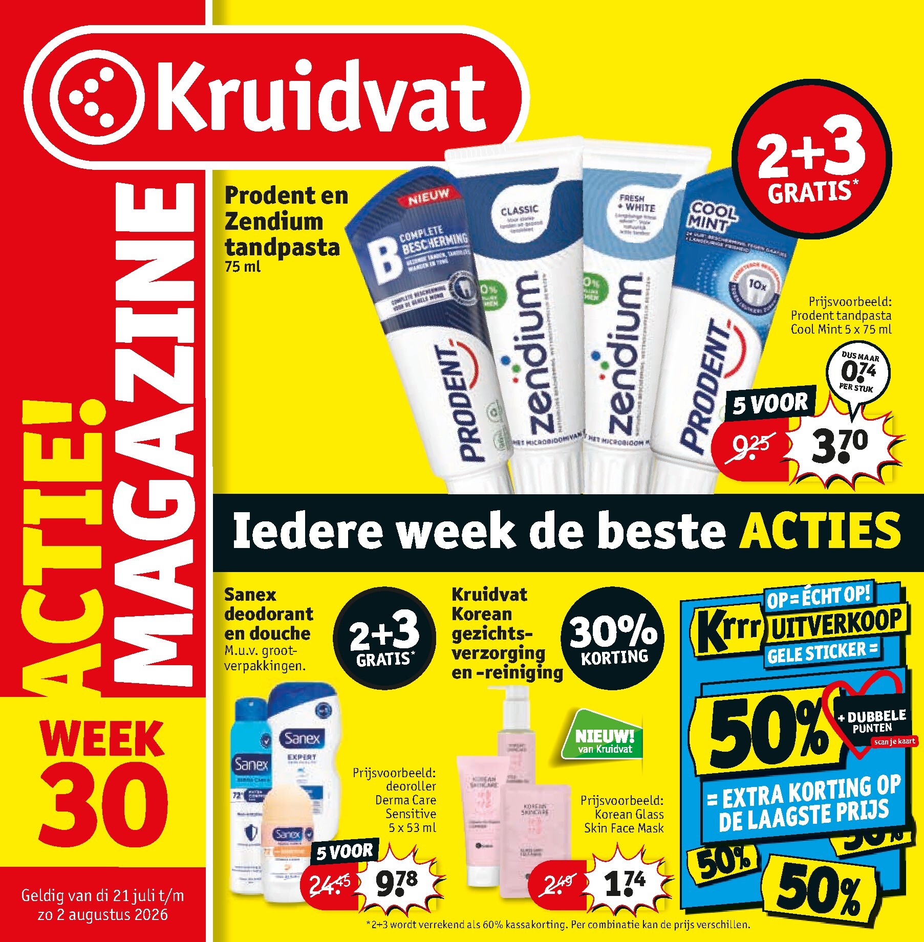 kruidvat - Kruidvat folder voor volgende week van dinsdag 21-07-2026 tot zondag 02-08-2026