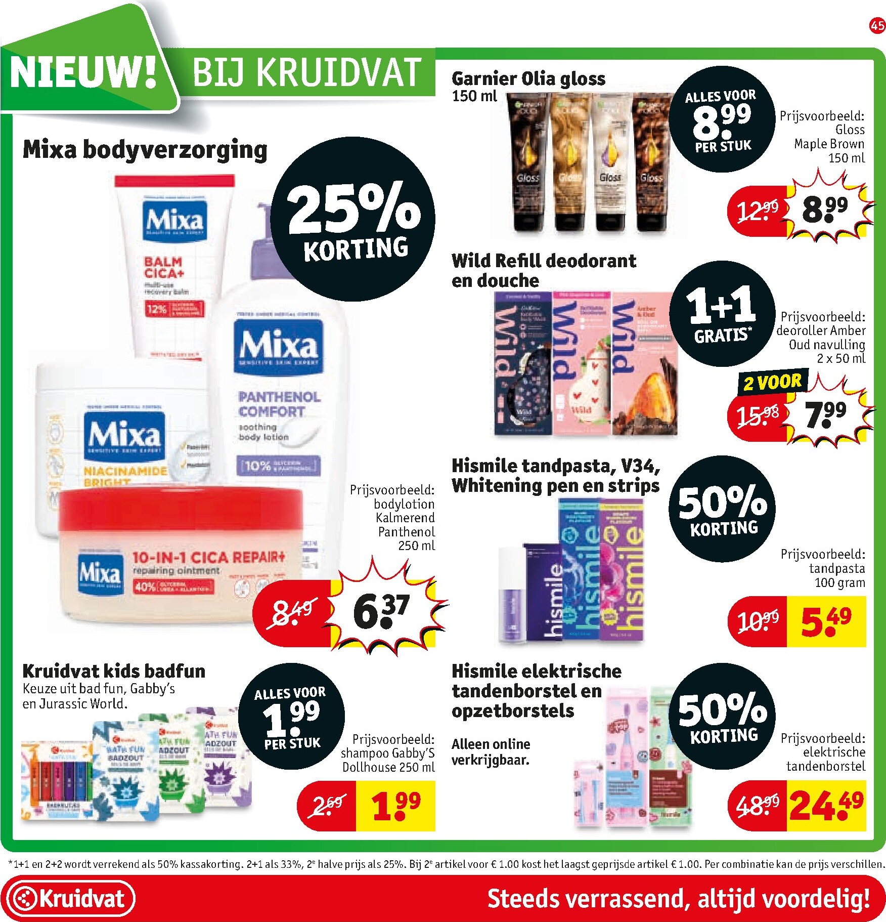 kruidvat - Kruidvat folder voor volgende week van dinsdag 22-09-2026 tot zondag 04-10-2026 - page: 45
