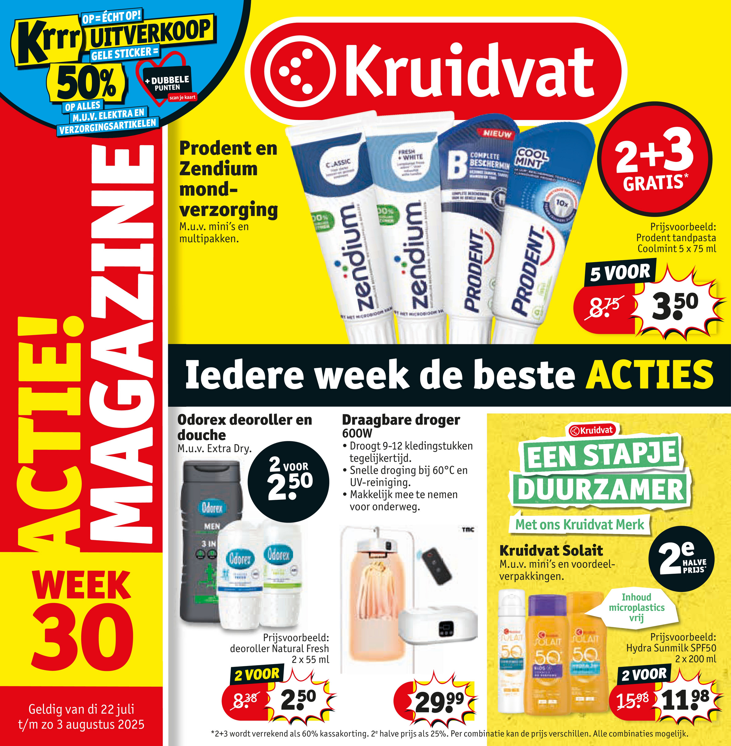 kruidvat - Kruidvat folder geldig vanaf 22-07 t/m 03-08