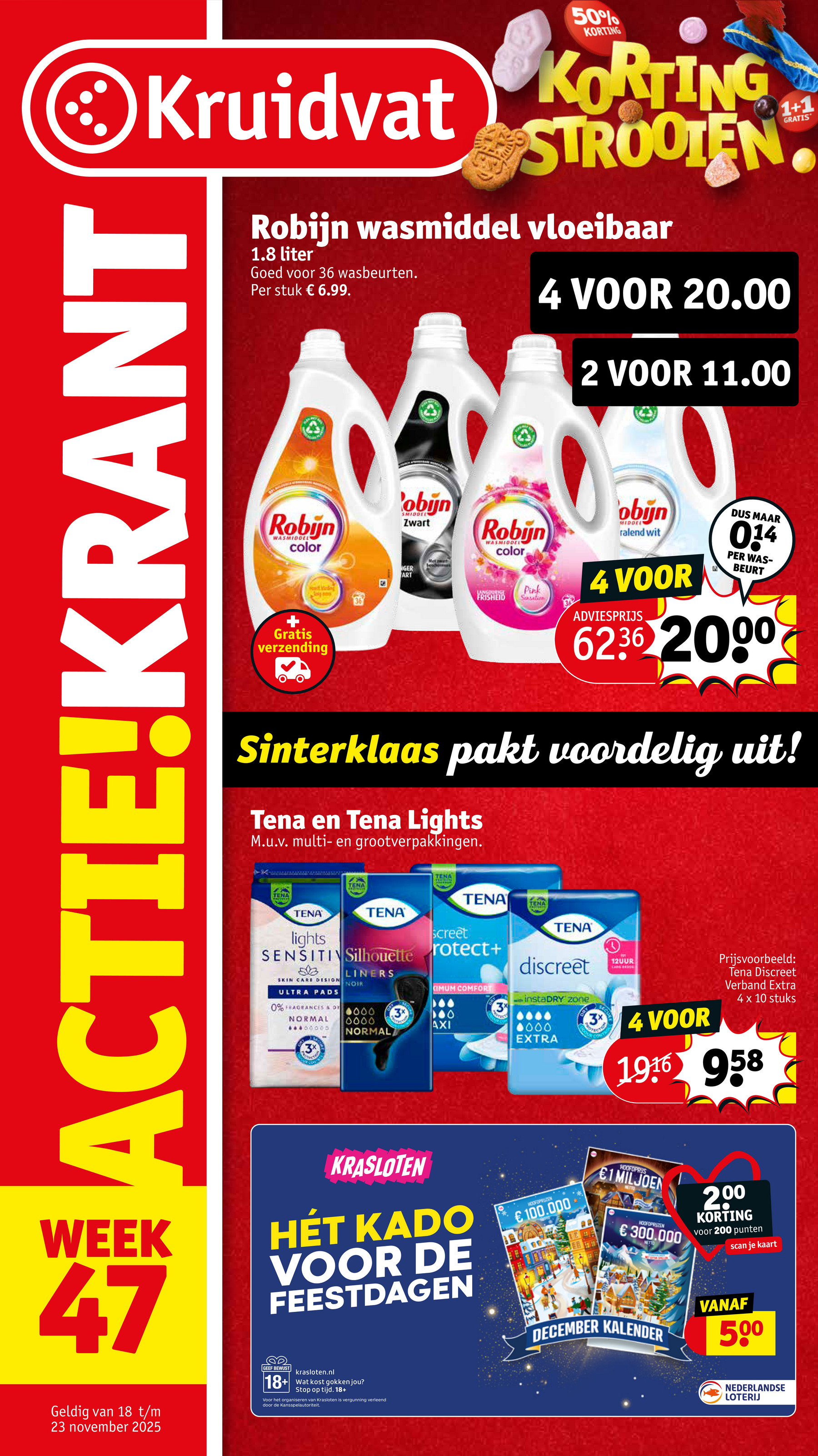 kruidvat - De Kruidvat folder geldig vanaf 18-11 t/m 23-11