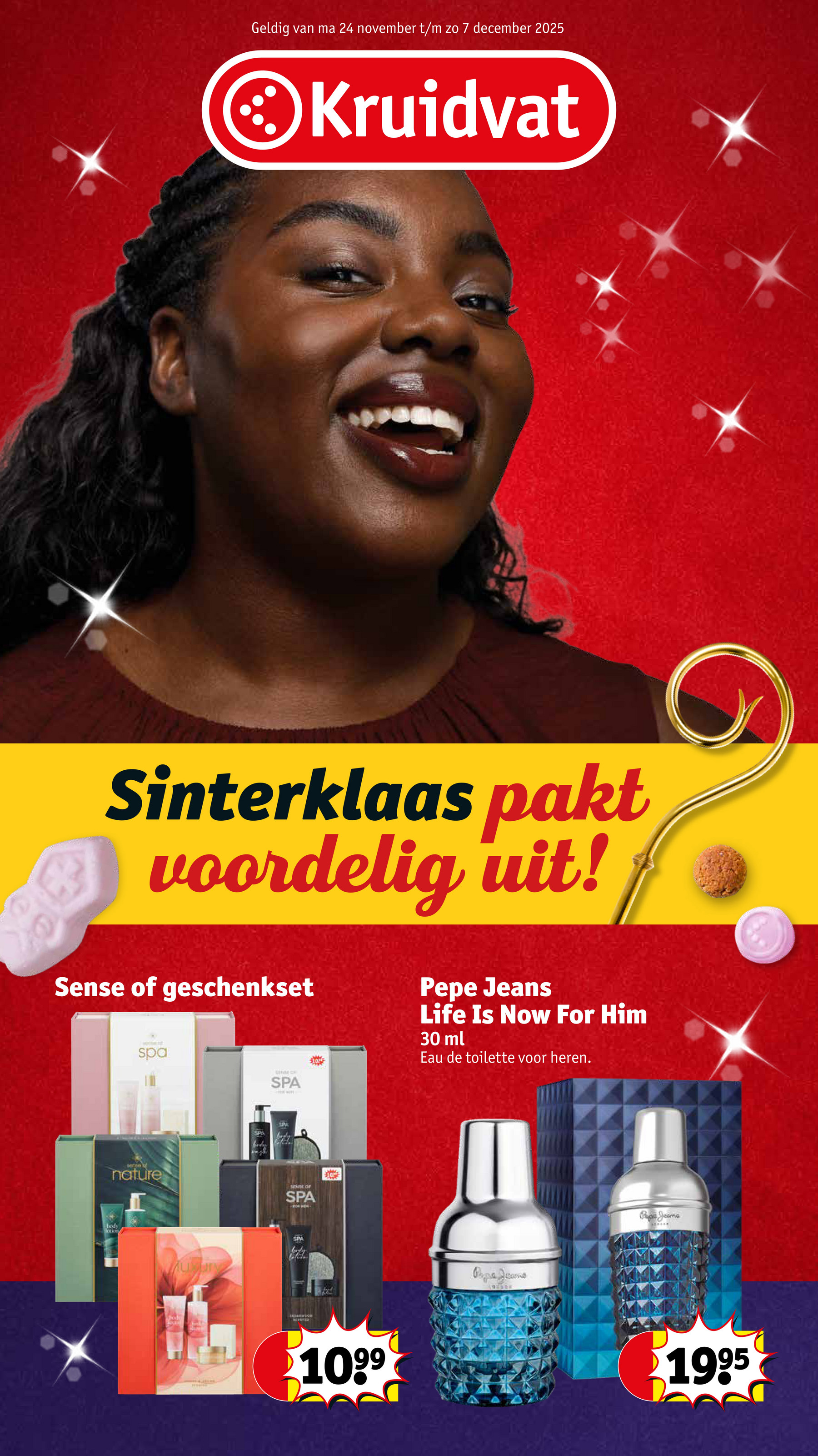 kruidvat - De Kruidvat - Sinterklaas pakt voordelig uit folder geldig vanaf 24-11 t/m 07-12